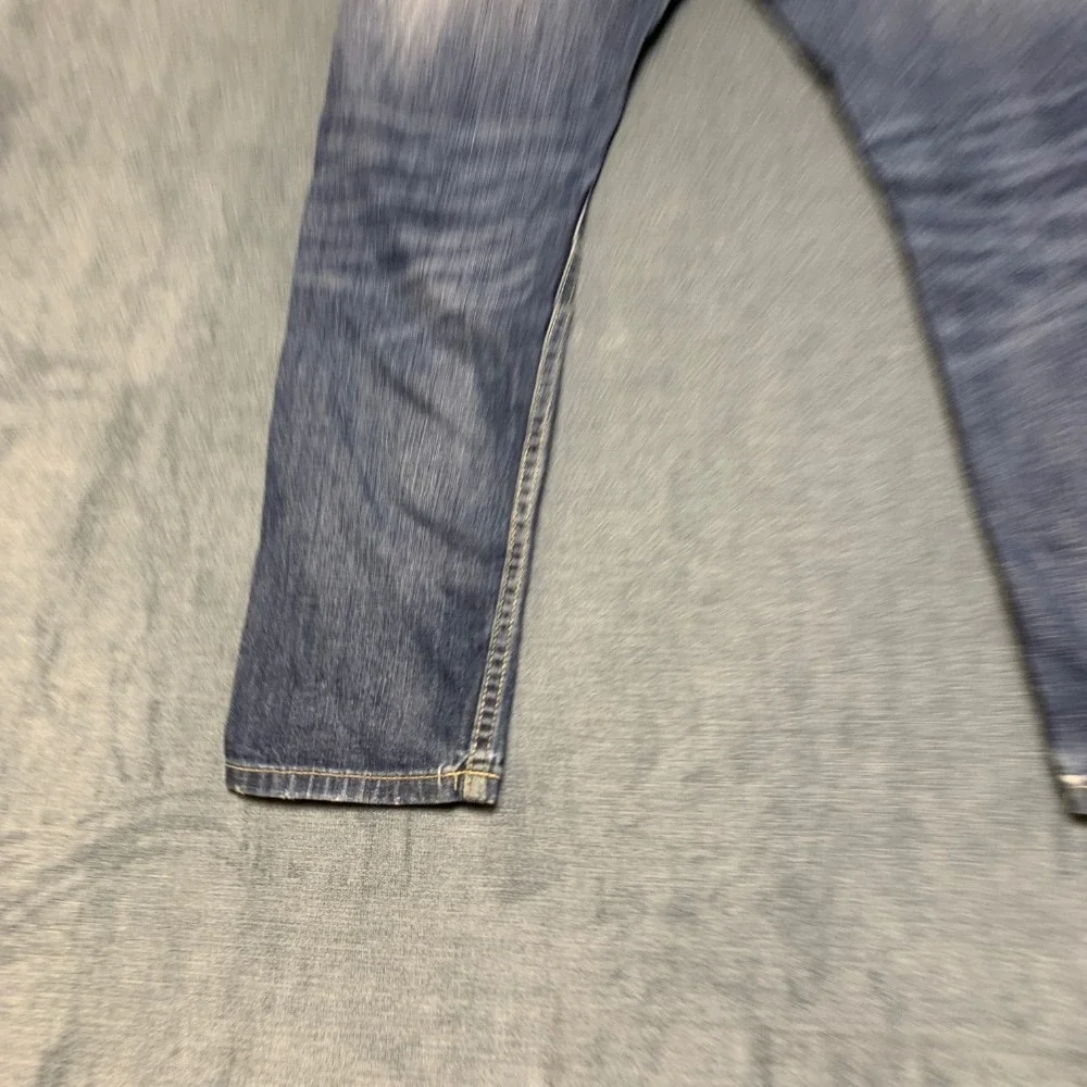 Levi's 508 Tapered Jeans Boys 10 Reg 25x25 Blue Denim Cotton Distressed Casual